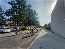 Výlet na bicykloch 2022 - dekoratívna grafika